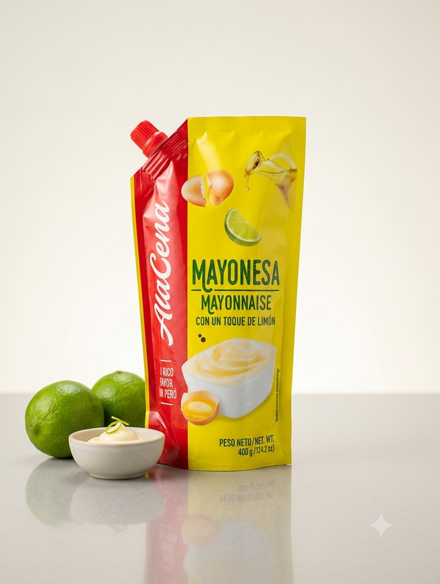 ALACENA Mayonesa con un Toque de Limón (400g)